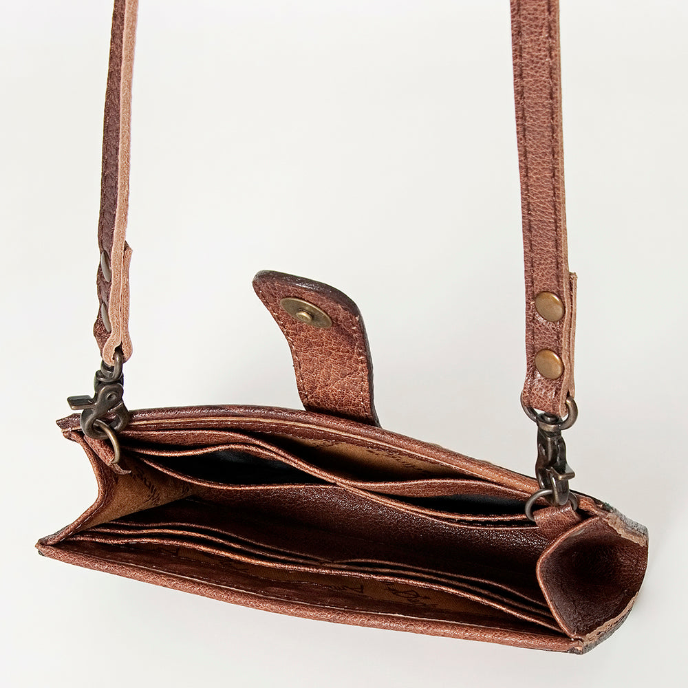 ADBG832C American Darling Hand Tooled Genuine Leather Women Bag Western Handbag Purse