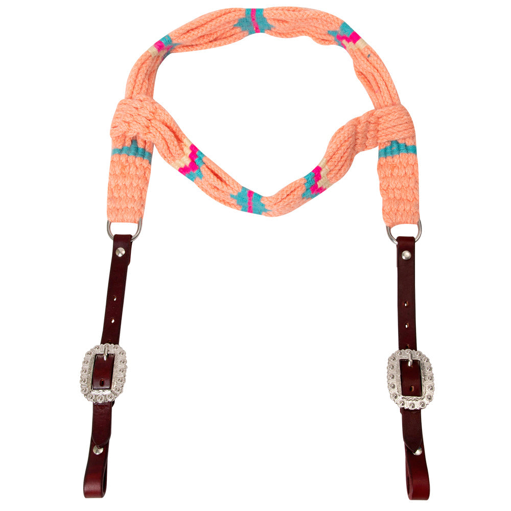 Hilason Horse 100% Wool Headstall Woven Off White