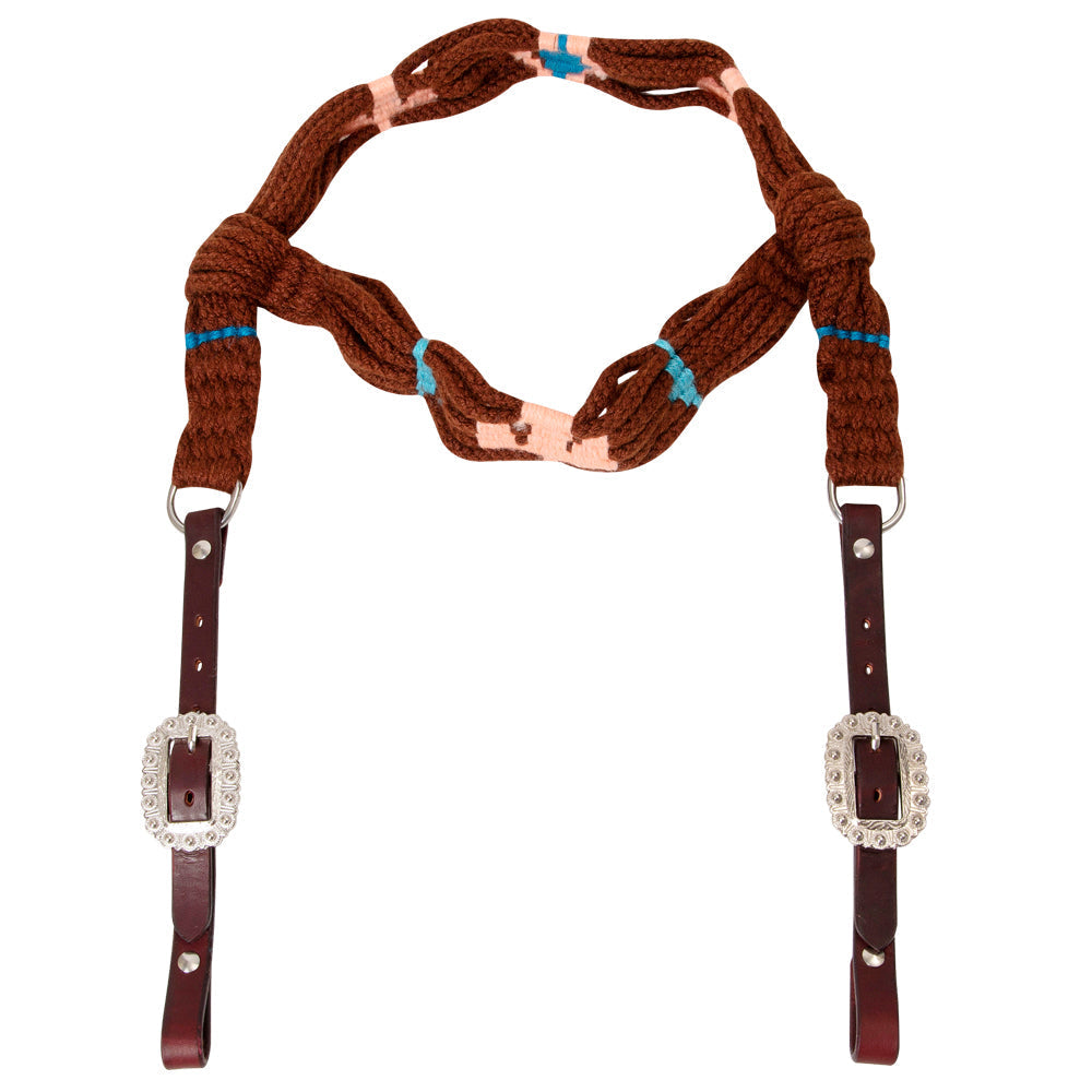 Hilason Horse 100% Wool Headstall Woven Off White