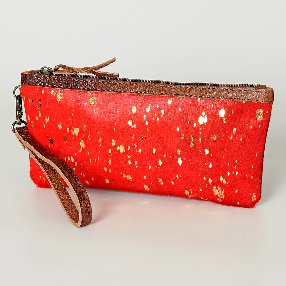 American Darling Wristlet Hair on Genuine Leather Western Women Bag | Handbag Purse | Women Wristlet | Wristlet Wristlet | Travel Wristlet | Leather Wristlet | Clutch Wristlet