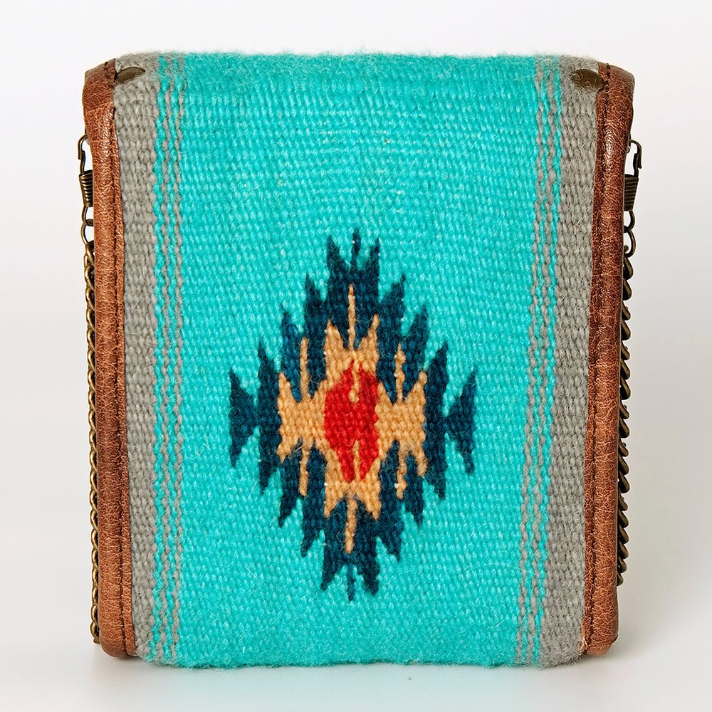 American Darling Hand Tooled Hair On Genuine Leather Women Bag Western Handbag Purse