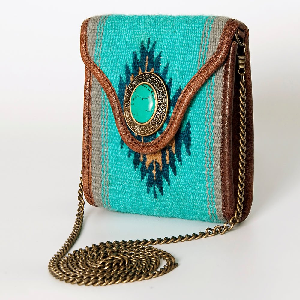 American Darling Hand Tooled Hair On Genuine Leather Women Bag Western Handbag Purse