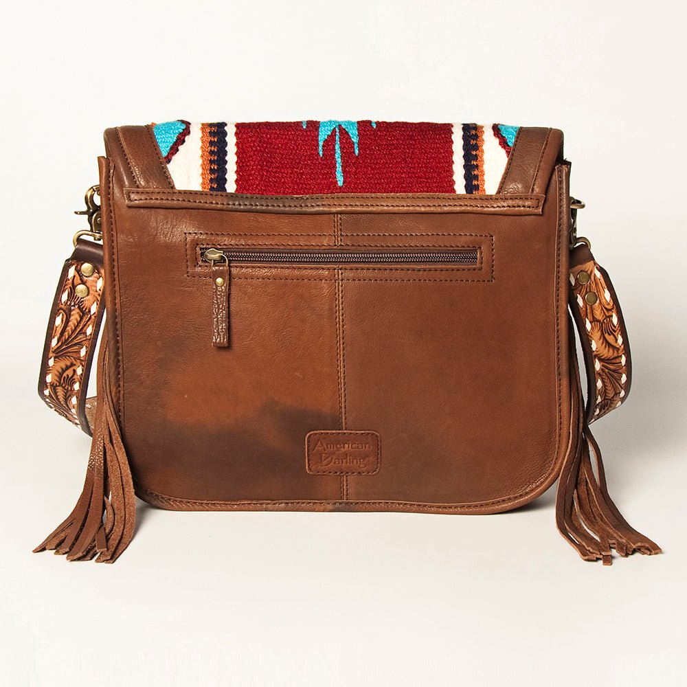 American Darling Cross Body Saddle Blanket Genuine Leather women bag western handbag purse