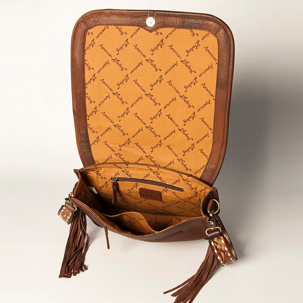 American Darling Cross Body Saddle Blanket Genuine Leather women bag western handbag purse