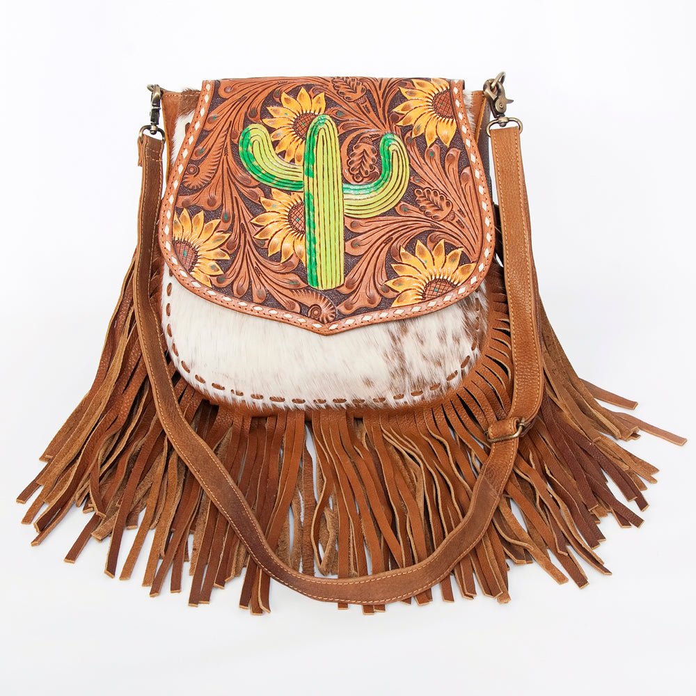 American Darling Hand Tooled Genuine Leather Women Bag Western Handbag Purse