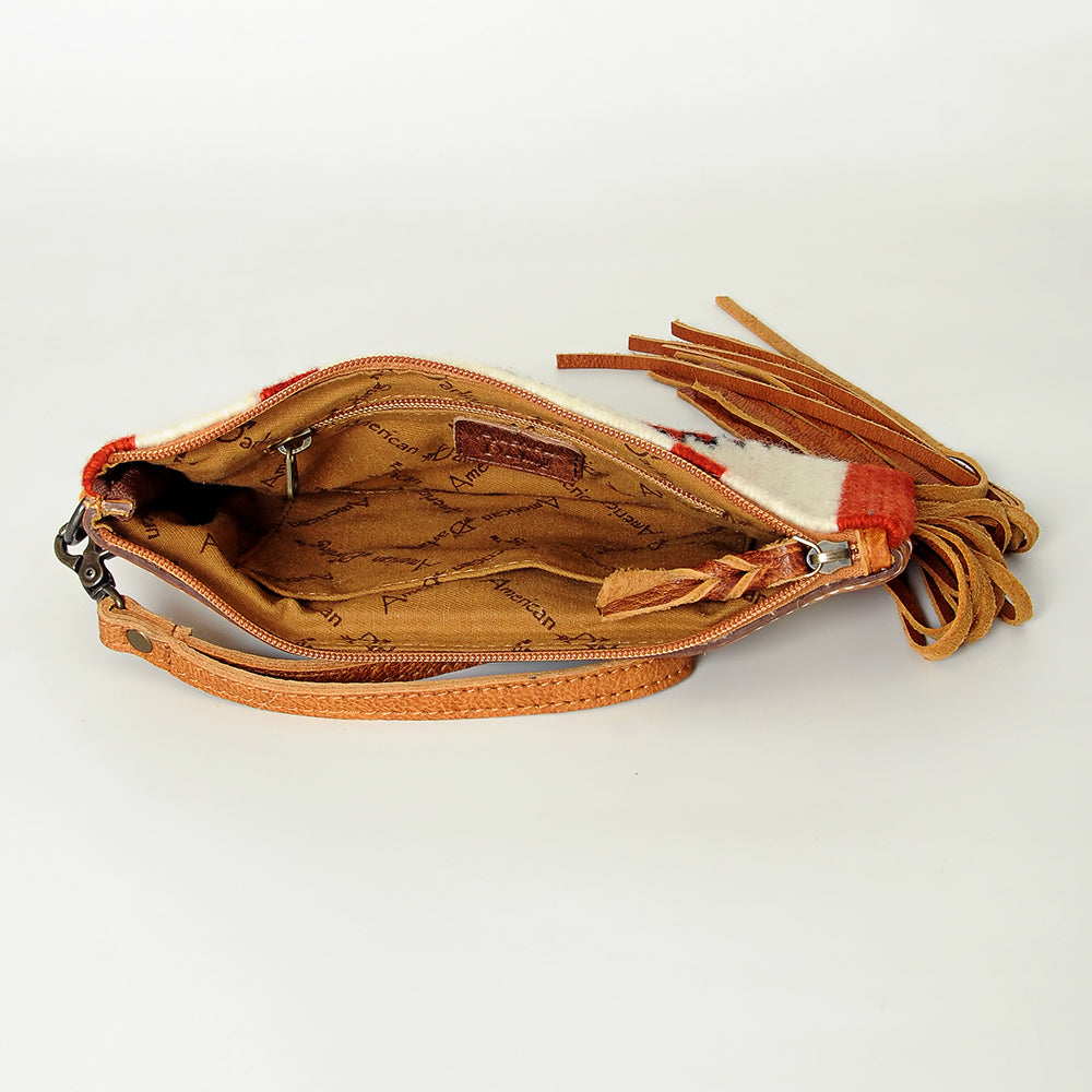 American Darling Wristlet Hand Tooled Saddle Blanket Genuine Leather Western Women Bag | Handbag Purse | Women Wristlet Purse | Wristlet Purse | Travel Wristlet Purse | Leather Wristlet Purse | Clutch Wristlet Purse