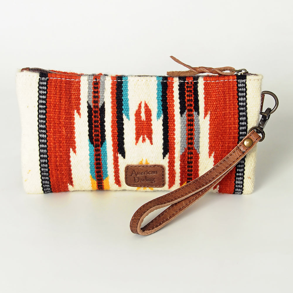 American Darling Wristlet Hand Tooled Saddle Blanket Genuine Leather Western Women Bag | Handbag Purse | Women Wristlet Purse | Wristlet Purse | Travel Wristlet Purse | Leather Wristlet Purse | Clutch Wristlet Purse