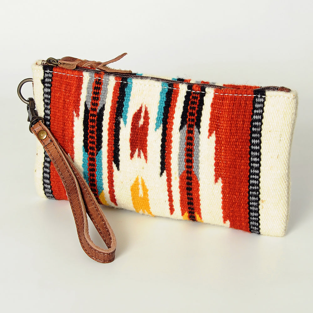American Darling Wristlet Hand Tooled Saddle Blanket Genuine Leather Western Women Bag | Handbag Purse | Women Wristlet Purse | Wristlet Purse | Travel Wristlet Purse | Leather Wristlet Purse | Clutch Wristlet Purse