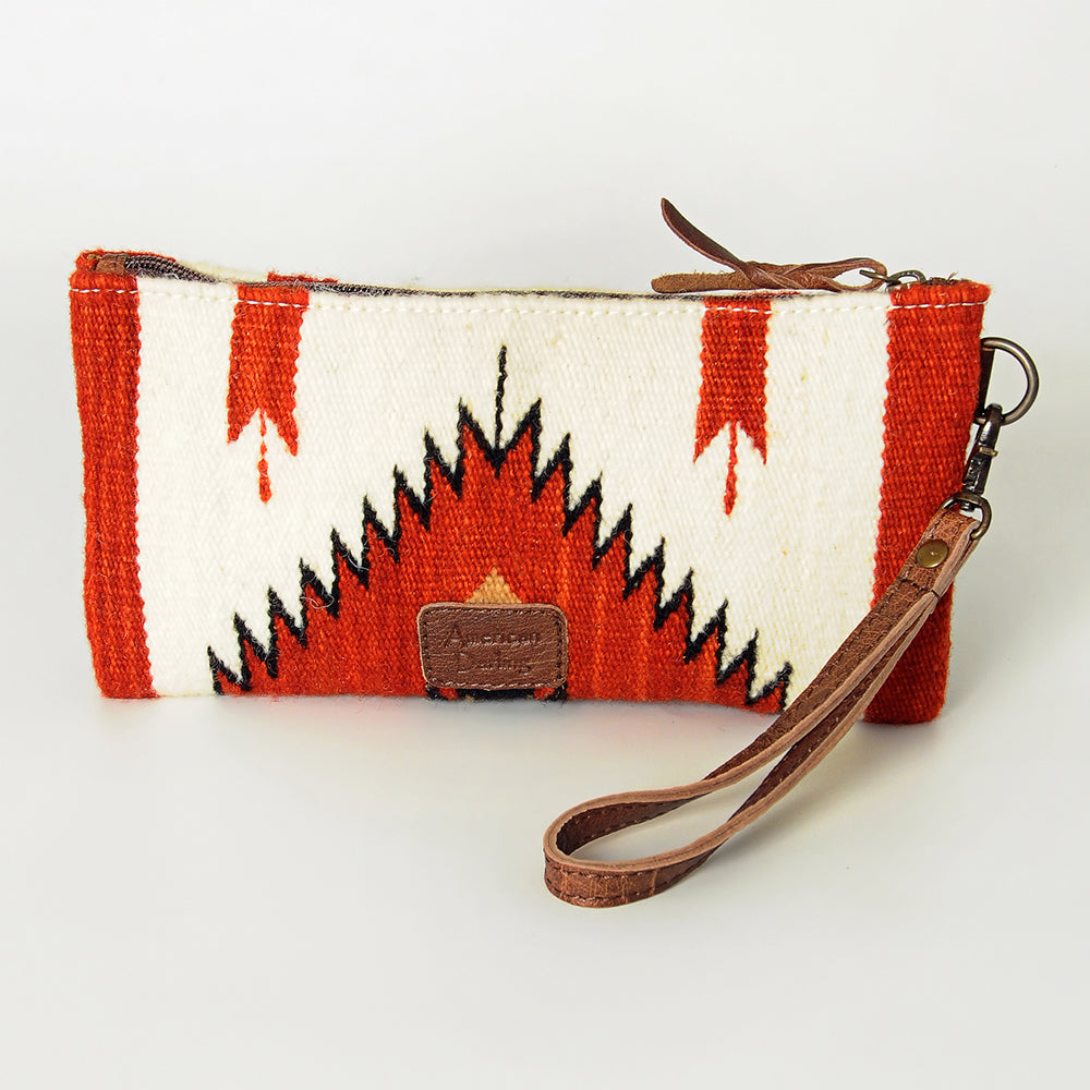 American Darling Wristlet Hand Tooled Saddle Blanket Genuine Leather Western Women Bag | Handbag Purse | Women Wristlet Purse | Wristlet Purse | Travel Wristlet Purse | Leather Wristlet Purse | Clutch Wristlet Purse