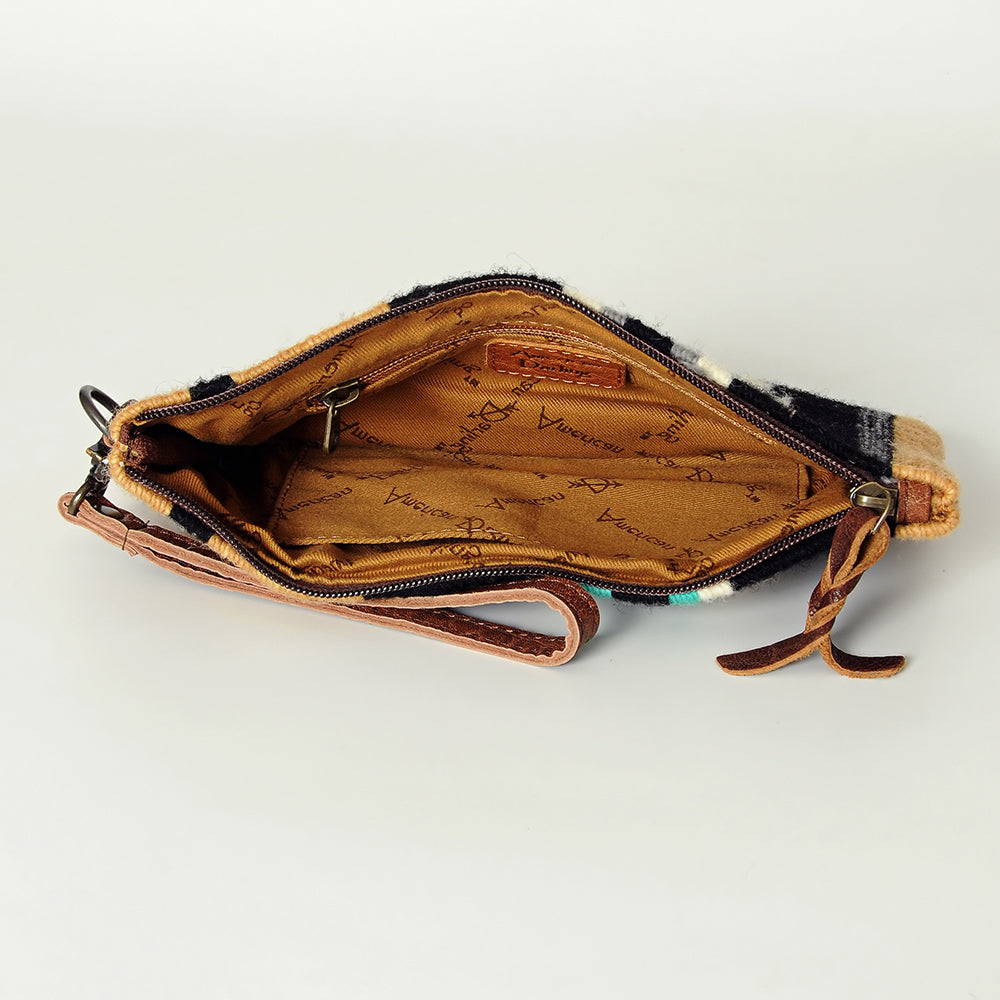 American Darling Wristlet Saddle Blanket Genuine Leather Western Women Bag | Handbag Purse | Women Wristlet Purse | Wristlet Purse | Travel Wristlet Purse | Leather Wristlet Purse | Clutch Wristlet Purse