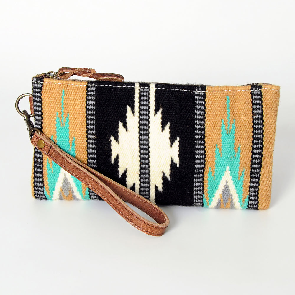 American Darling Wristlet Saddle Blanket Genuine Leather Western Women Bag | Handbag Purse | Women Wristlet Purse | Wristlet Purse | Travel Wristlet Purse | Leather Wristlet Purse | Clutch Wristlet Purse
