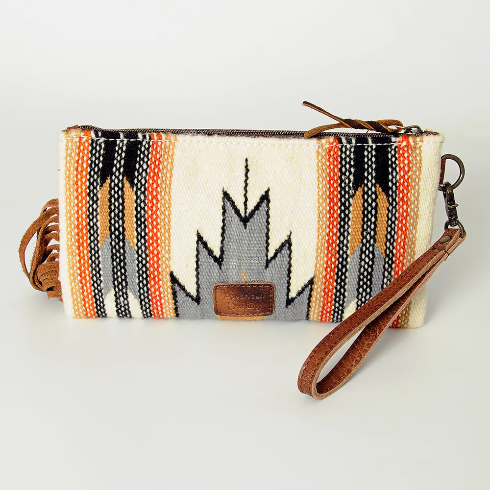 American Darling Wristlet Hand Tooled Saddle Blanket Genuine Leather Western Women Bag | Handbag Purse | Women Wristlet Purse | Wristlet Purse | Travel Wristlet Purse | Leather Wristlet Purse | Clutch Wristlet Purse