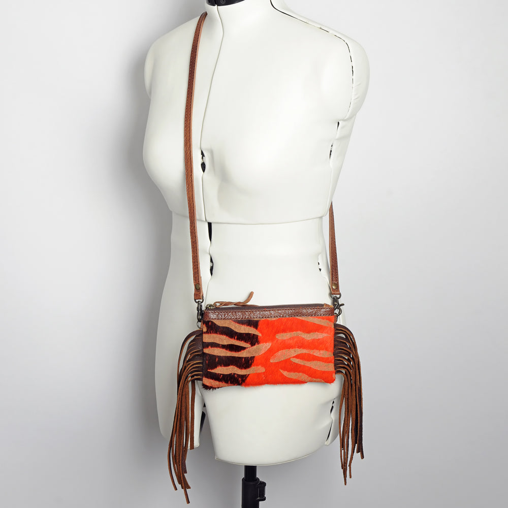 American Darling Small Crossbody Hair On Genuine Leather Women Bag Western Handbag Purse