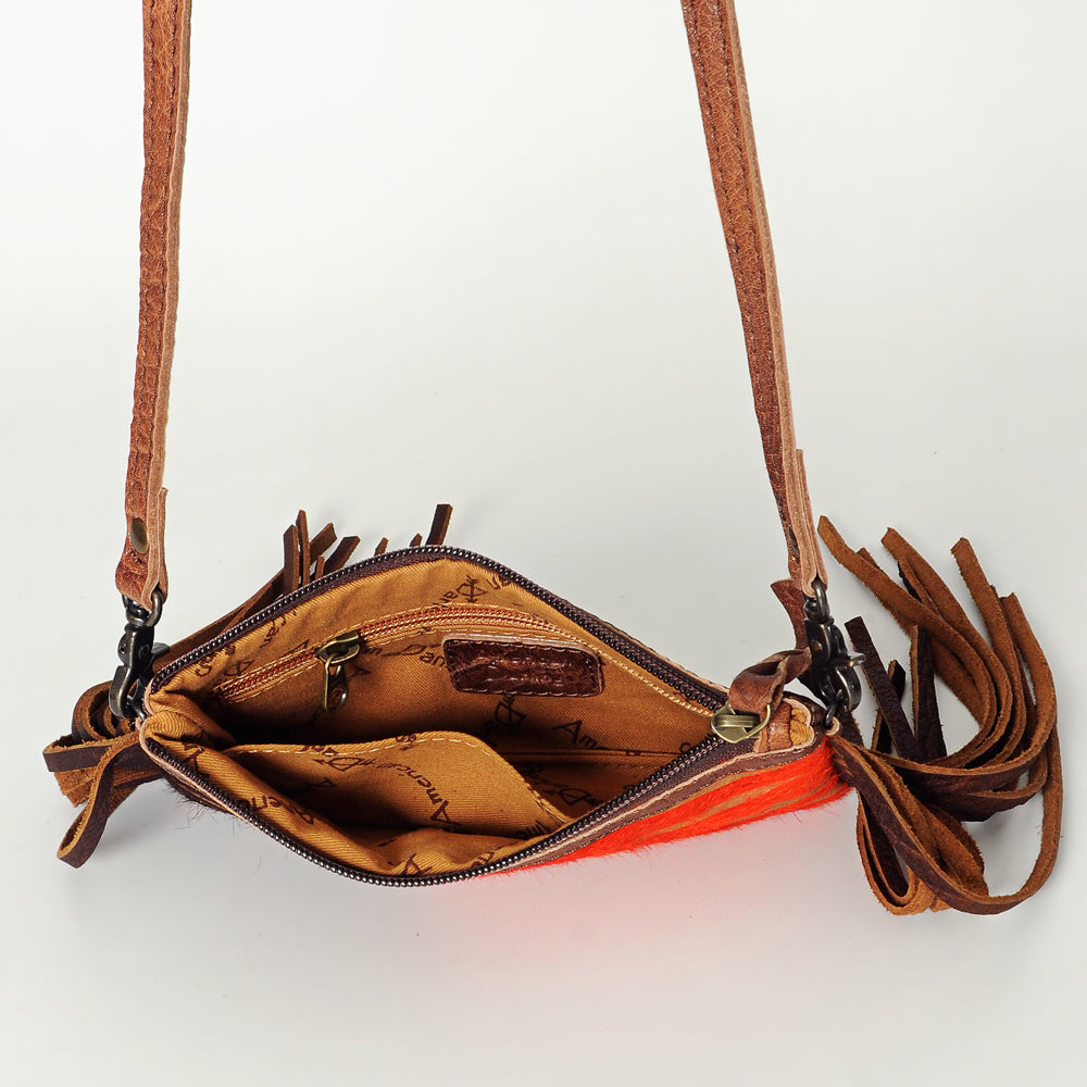 American Darling Small Crossbody Hair On Genuine Leather Women Bag Western Handbag Purse