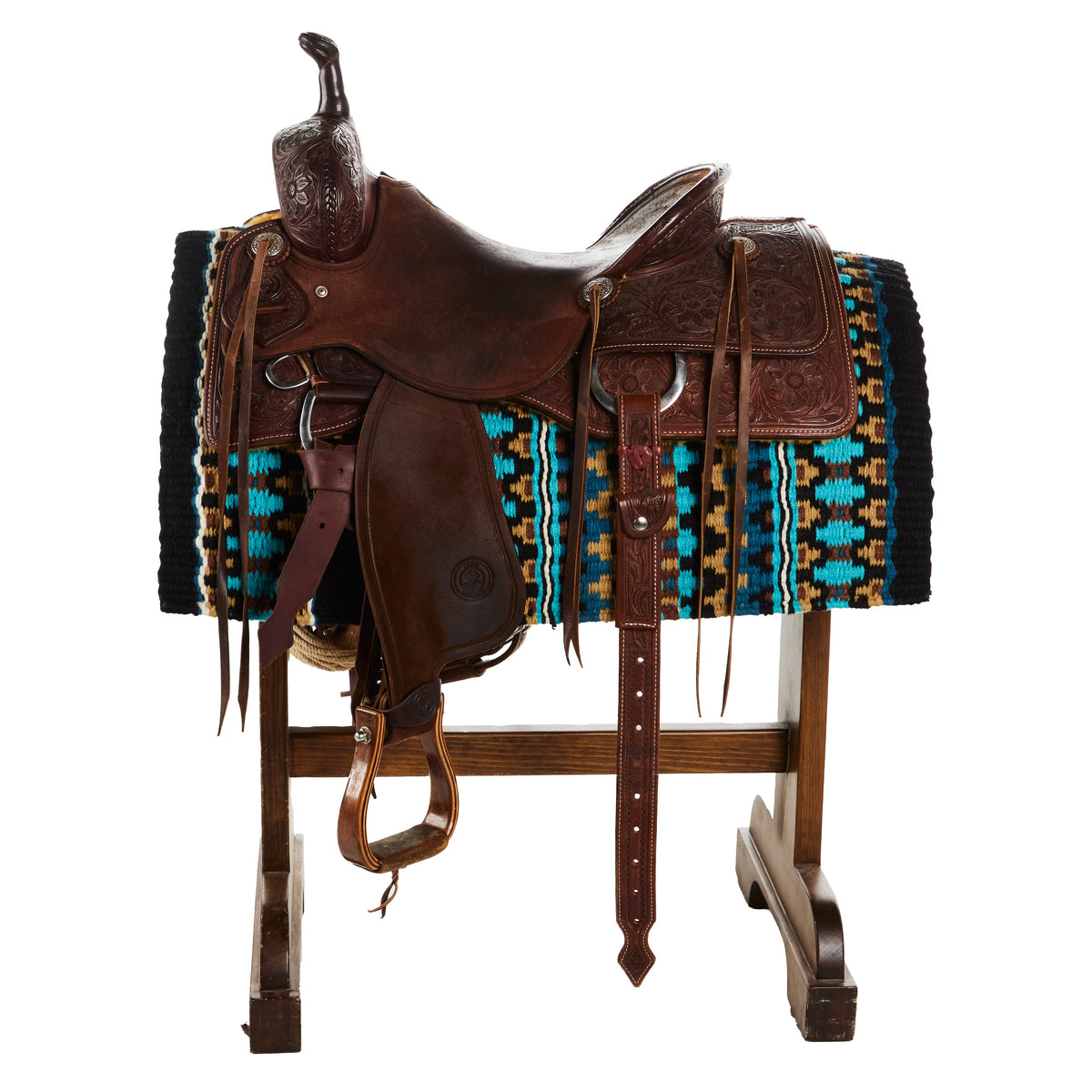 Double Arrow 40X34 New Zealand Wool Saddle Blanket