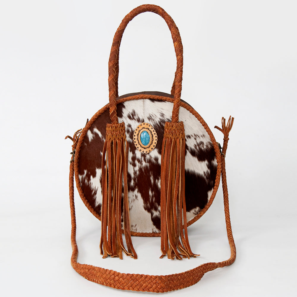 American Darling ADBGD161 Tote Hair-On Genuine Leather Women Bag Western Handbag Purse