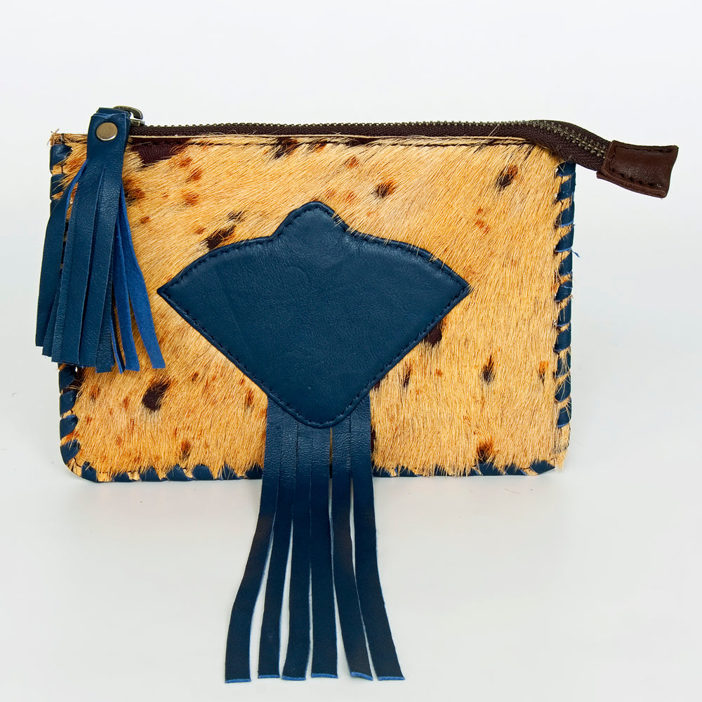 ADBGD166 American Darling Coin Purse Hair On Genuine Leather Women Bag Western Handbag Purse