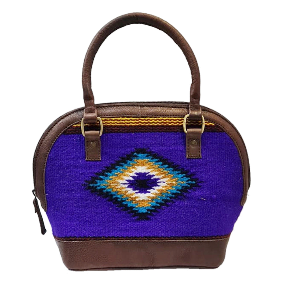 American Darling Saddle Blanket Genuine Leather Women Bag Western Handbag Purse