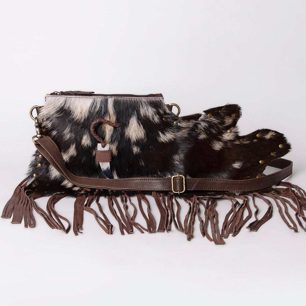 American Darling Cross Body Hair On Genuine Leather women bag western handbag purse