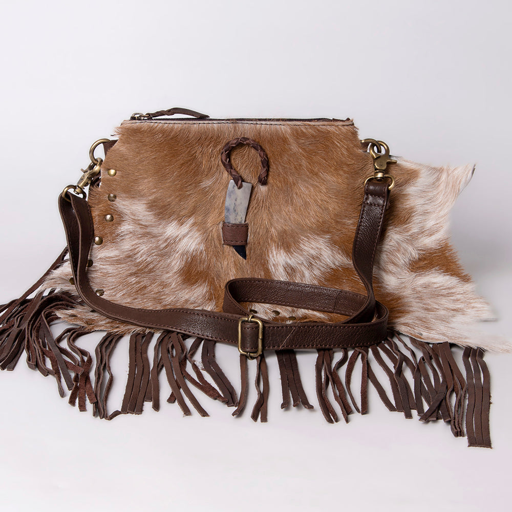 American Darling Cross Body Hair On Genuine Leather women bag western handbag purse