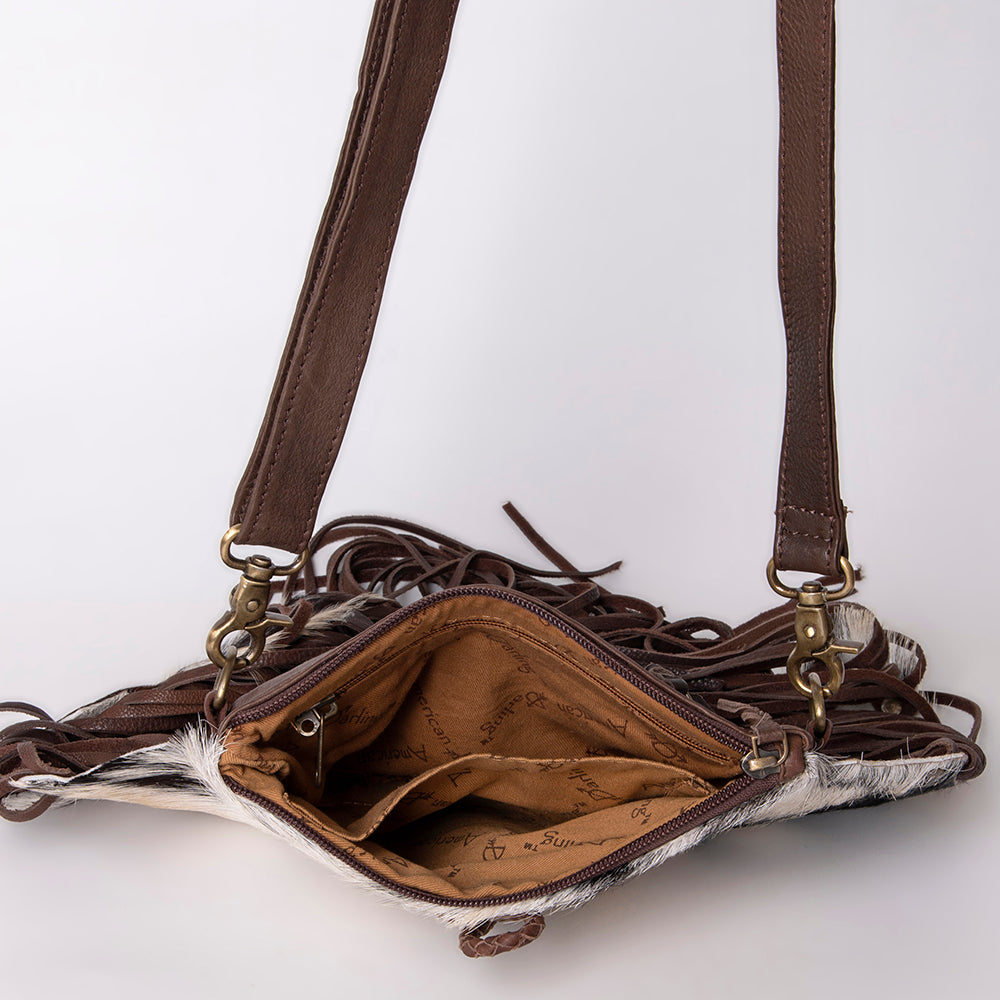 American Darling Cross Body Hair On Genuine Leather women bag western handbag purse