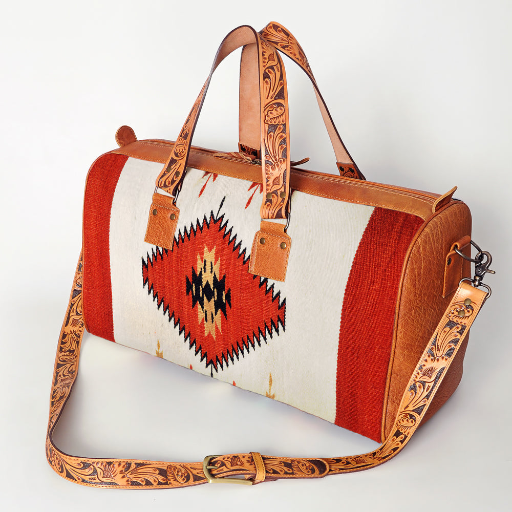 ADBG870A American Darling Saddle Blanket Genuine Leather Women Bag Western Handbag Purse