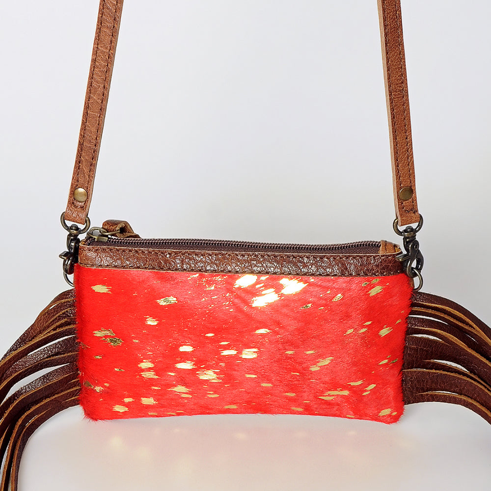 American Darling Small Crossbody Hair On Genuine Leather Women Bag Western Handbag Purse