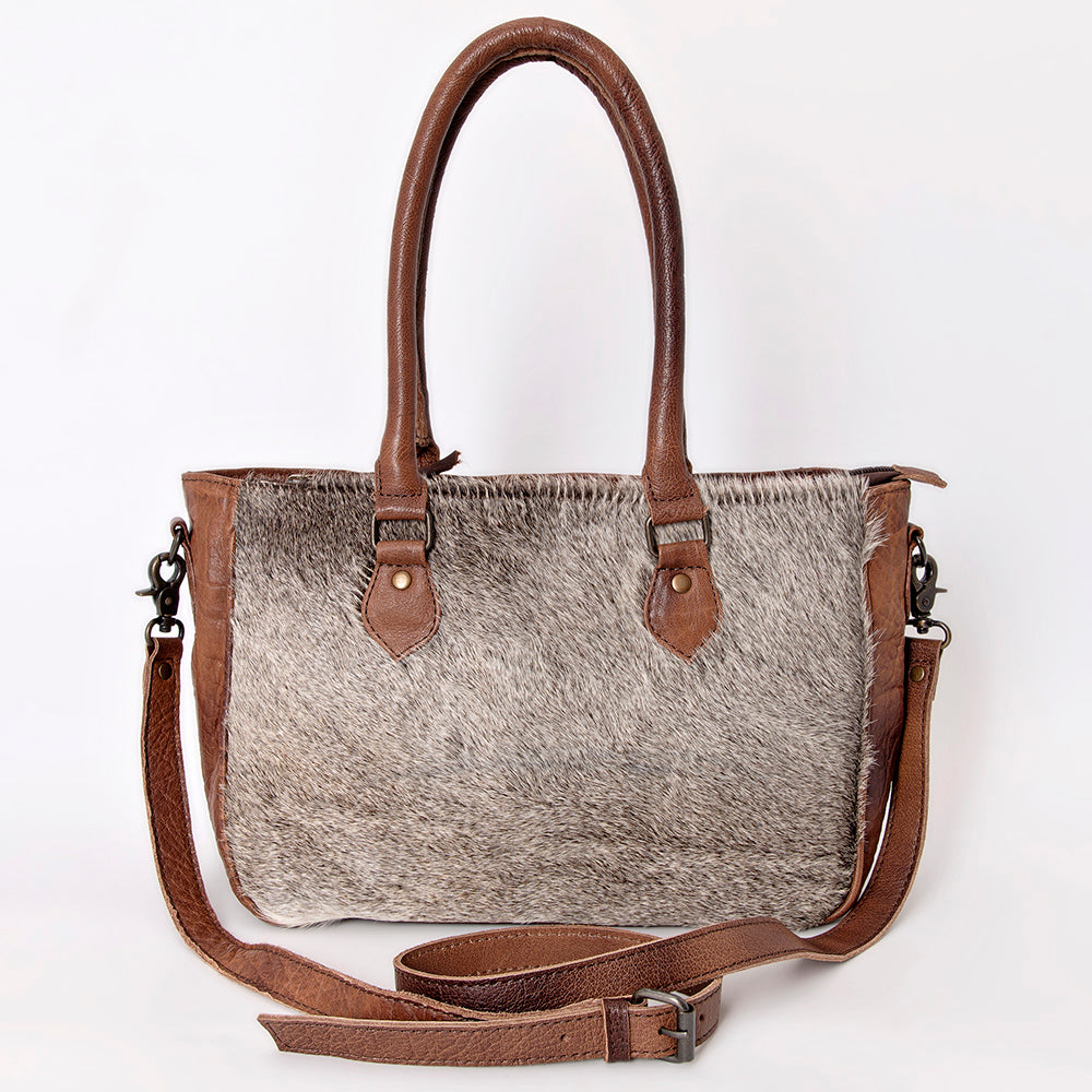 American Darling ADBG887 Tote Hair-On Genuine Leather Women Bag Western Handbag Purse