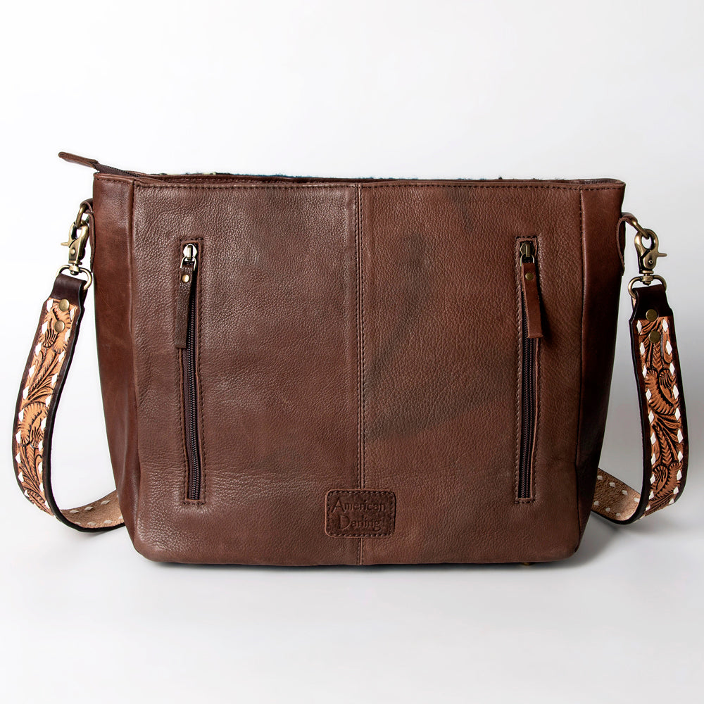 American Darling Messenger Saddle Blanket Genuine Leather Women Bag Western Handbag Purse