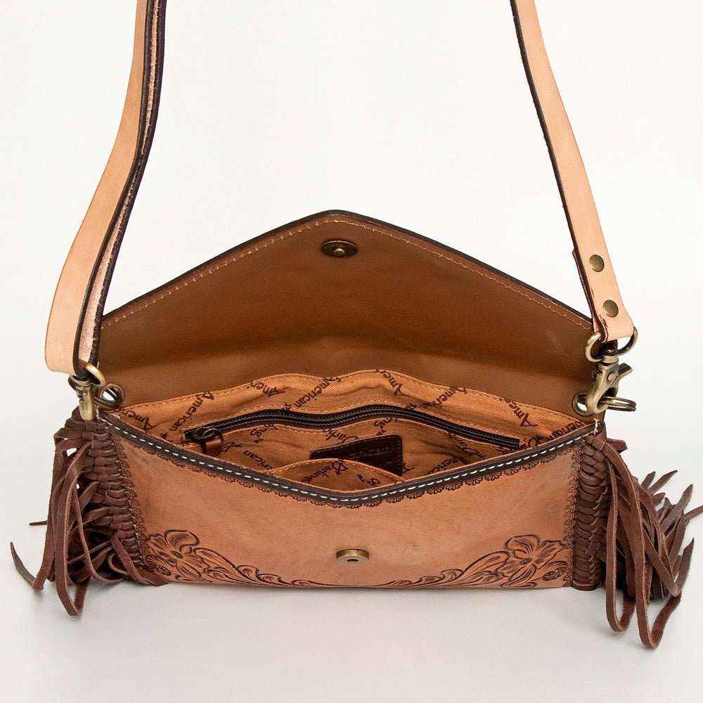 American Darling Cross Body I Hand Tooled Genuine Leather Women Bag Western Handbag Purse