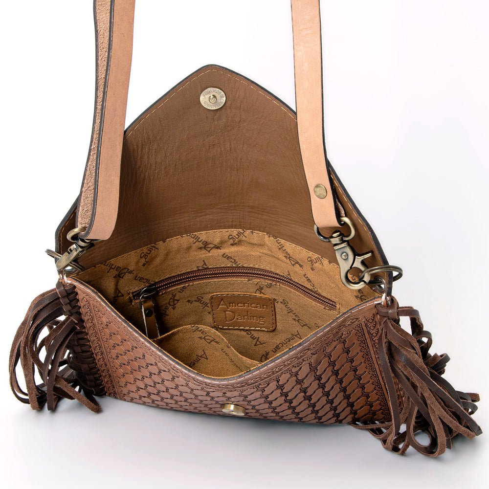 American Darling Cross Body I Hand Tooled Genuine Leather Women Bag Western Handbag Purse
