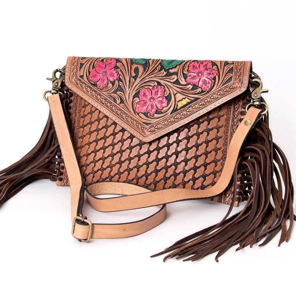 American Darling Cross Body I Hand Tooled Genuine Leather Women Bag Western Handbag Purse
