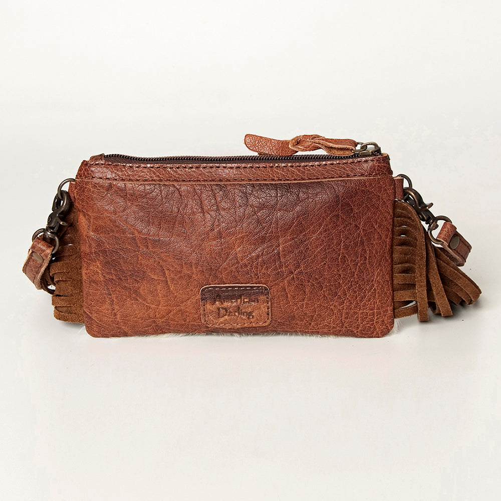 American Darling Small Crossbody Hair On Genuine Leather Women Bag Western Handbag Purse