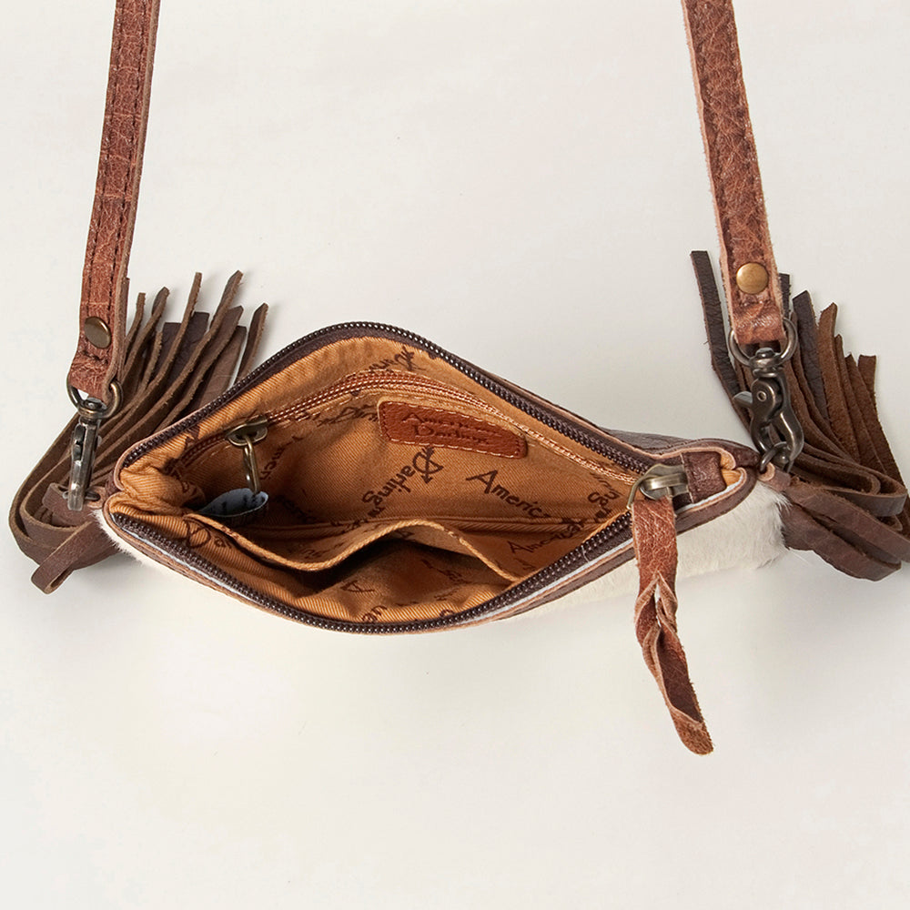 American Darling Small Crossbody Hair On Genuine Leather Women Bag Western Handbag Purse