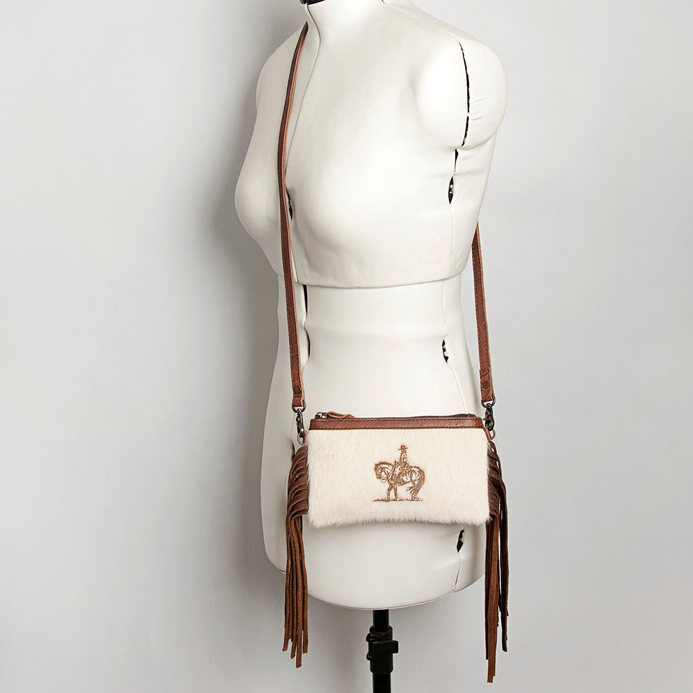 American Darling Small Crossbody Hair On Genuine Leather Women Bag Western Handbag Purse