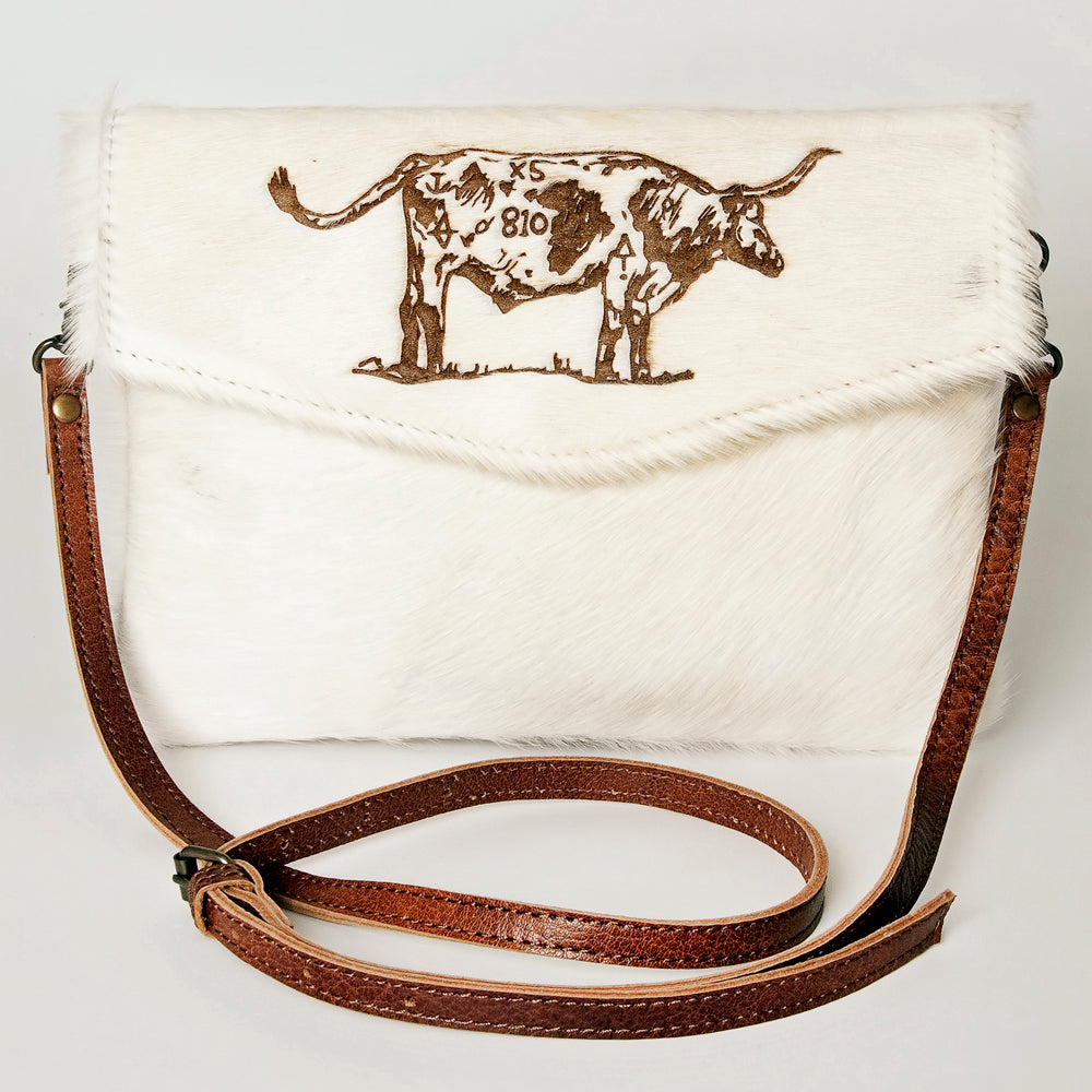 American Darling ADBGS178X Envelope Hair-On Genuine Leather Women Bag Western Handbag Purse