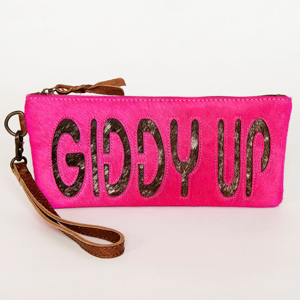 American Darling Wristlet Hair on Genuine Leather Western Women Bag | Handbag Purse | Women Wristlet | Wristlet Wristlet | Travel Wristlet | Leather Wristlet | Clutch Wristlet