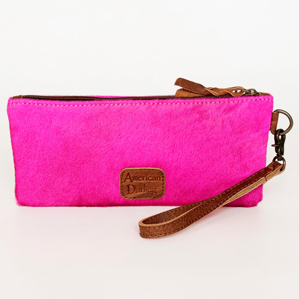 American Darling Wristlet Hair on Genuine Leather Western Women Bag | Handbag Purse | Women Wristlet | Wristlet Wristlet | Travel Wristlet | Leather Wristlet | Clutch Wristlet