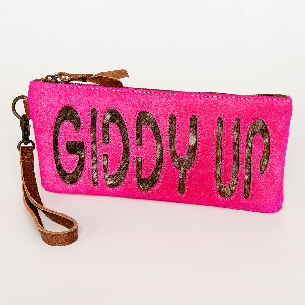 American Darling Wristlet Hair on Genuine Leather Western Women Bag | Handbag Purse | Women Wristlet | Wristlet Wristlet | Travel Wristlet | Leather Wristlet | Clutch Wristlet