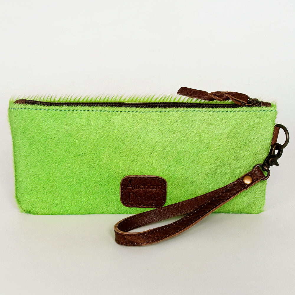 American Darling Wristlet Hair on Genuine Leather Western Women Bag | Handbag Purse | Women Wristlet | Wristlet Wristlet | Travel Wristlet | Leather Wristlet | Clutch Wristlet