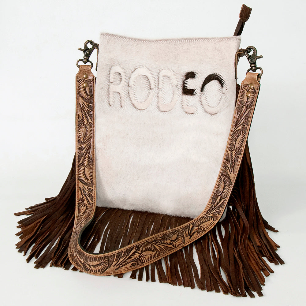 American Darling ADBGS192AV Messenger Hair-On Genuine Leather Women Bag Western Handbag Purse
