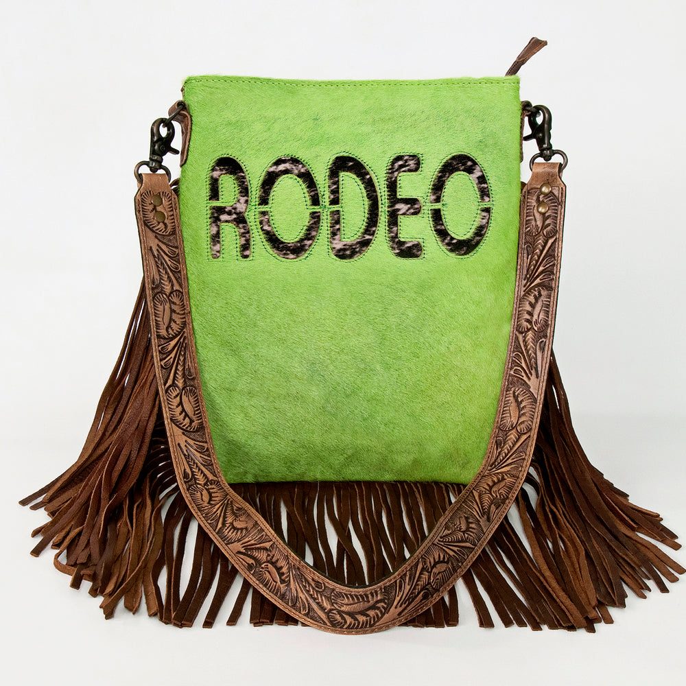 American Darling ADBGS192AZ Messenger Hair-On Genuine Leather Women Bag Western Handbag Purse