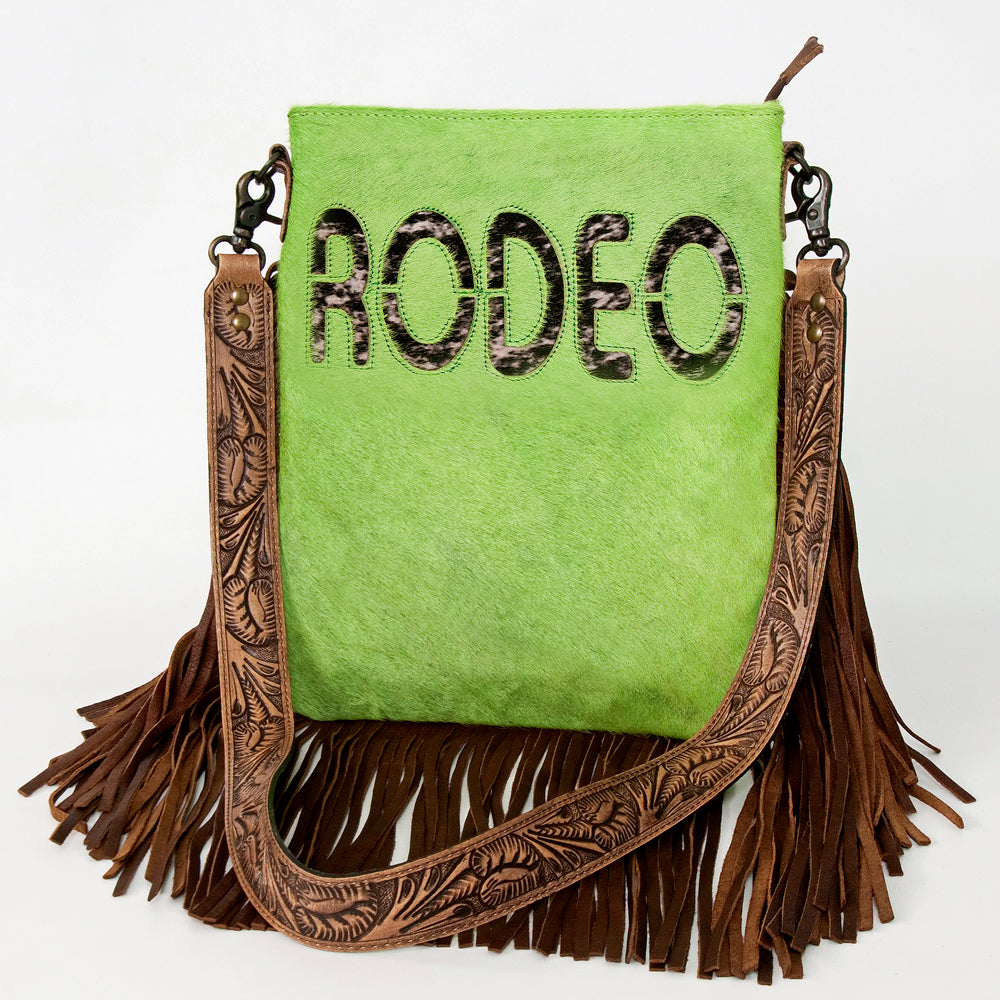 American Darling ADBGS192AZ Messenger Hair-On Genuine Leather Women Bag Western Handbag Purse