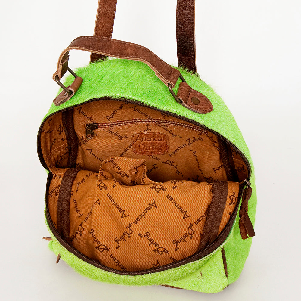 American Darling Hair On Genuine Leather Women Bag Western Handbag Purse