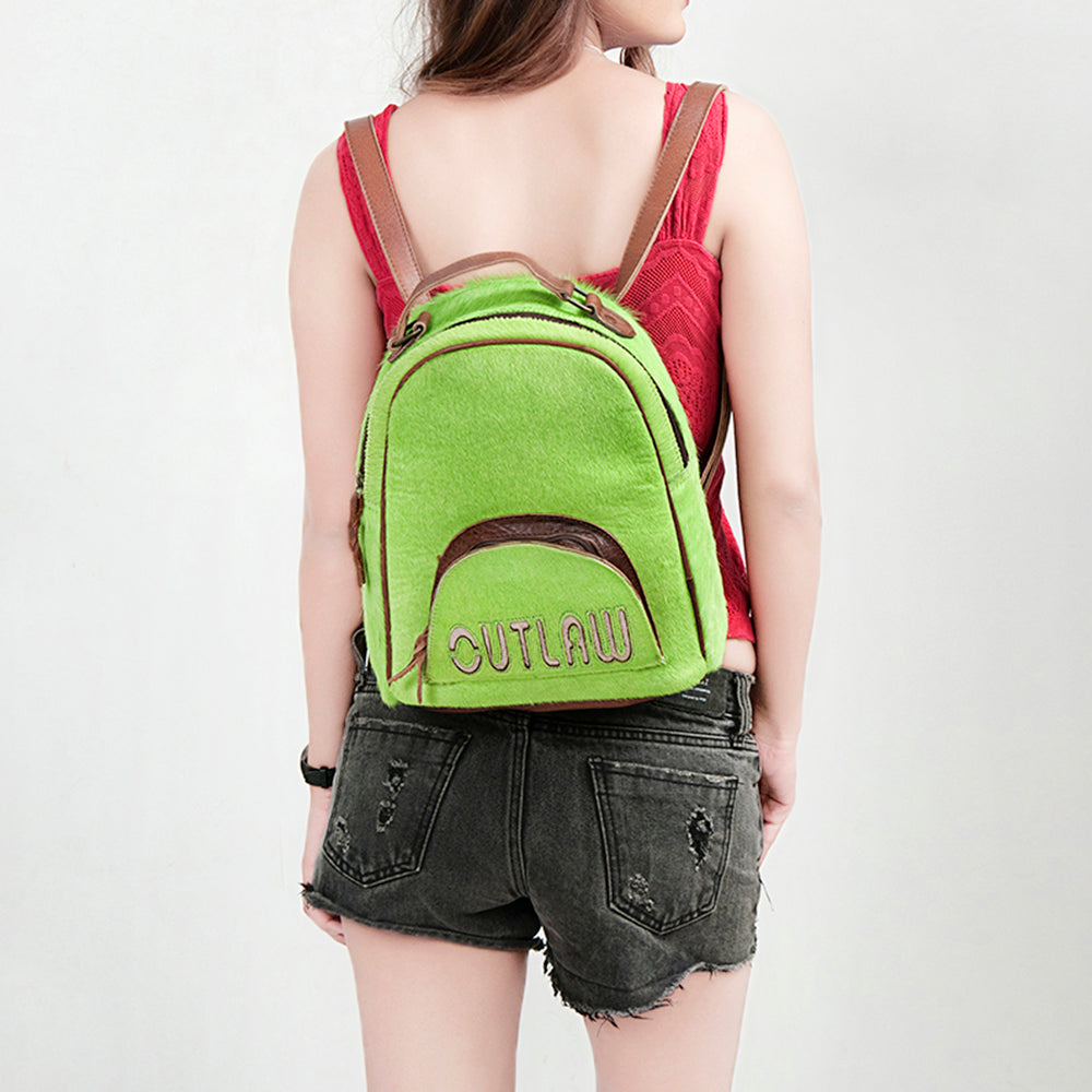 American Darling Hair On Genuine Leather Women Bag Western Handbag Purse