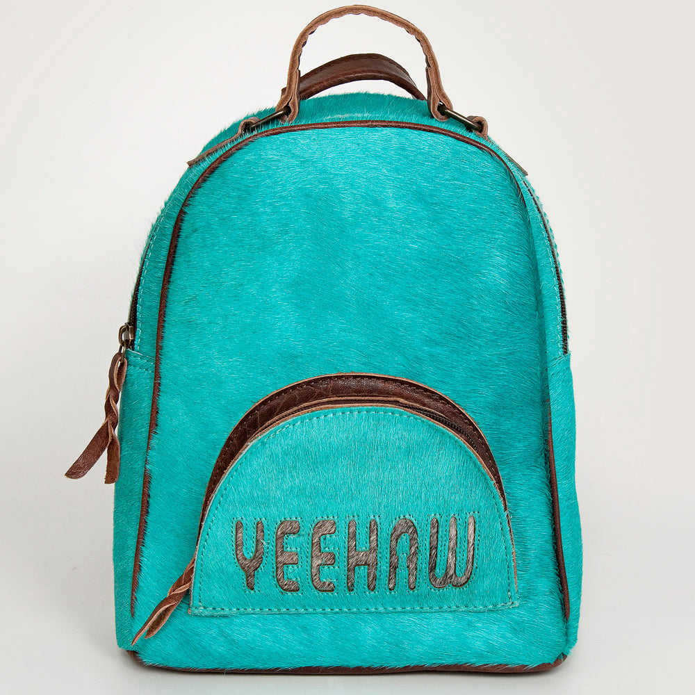 American Darling Hand Tooled Hair On Genuine Leather Women Bag Western Handbag Purse