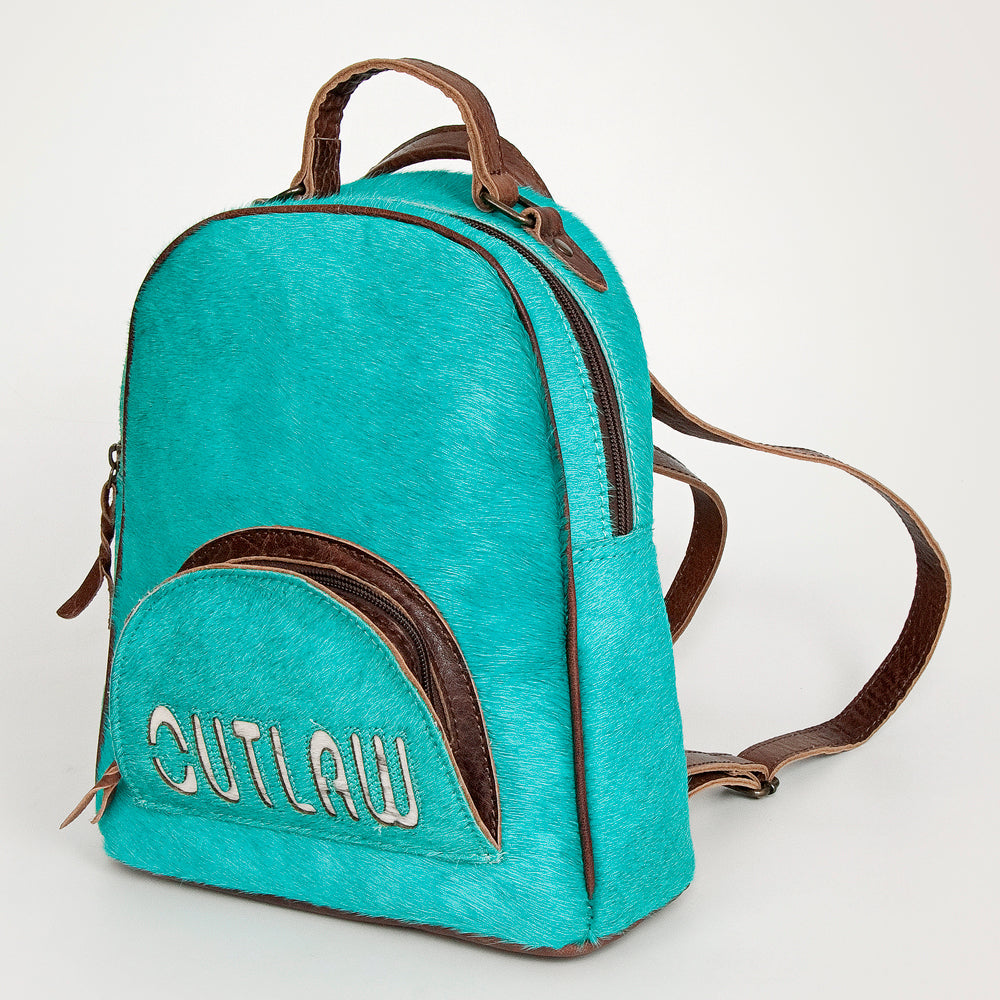 American Darling Hand Tooled Hair On Genuine Leather Women Bag Western Handbag Purse