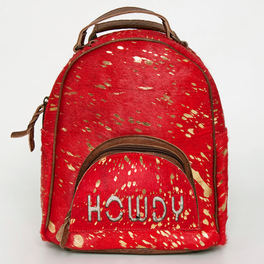 American Darling Hair On Genuine Leather Women Bag Western Handbag Purse