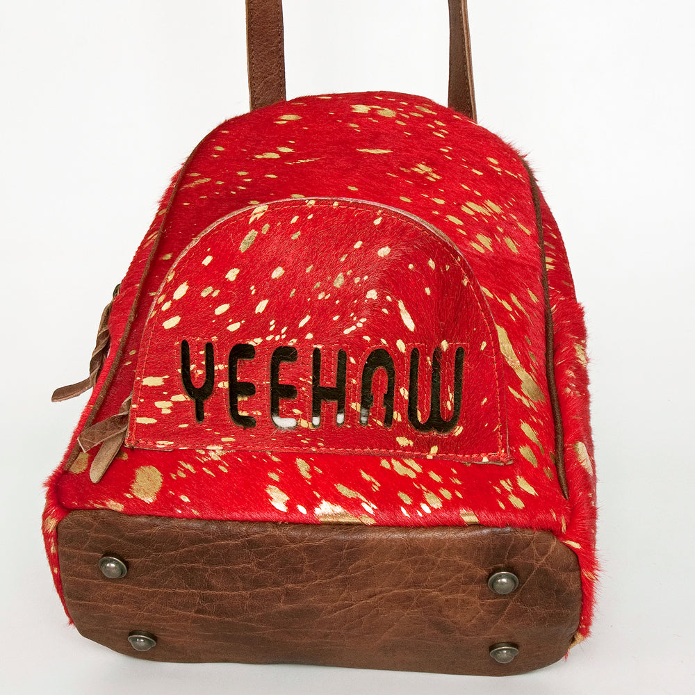 American Darling Hair On Genuine Leather Women Bag Western Handbag Purse