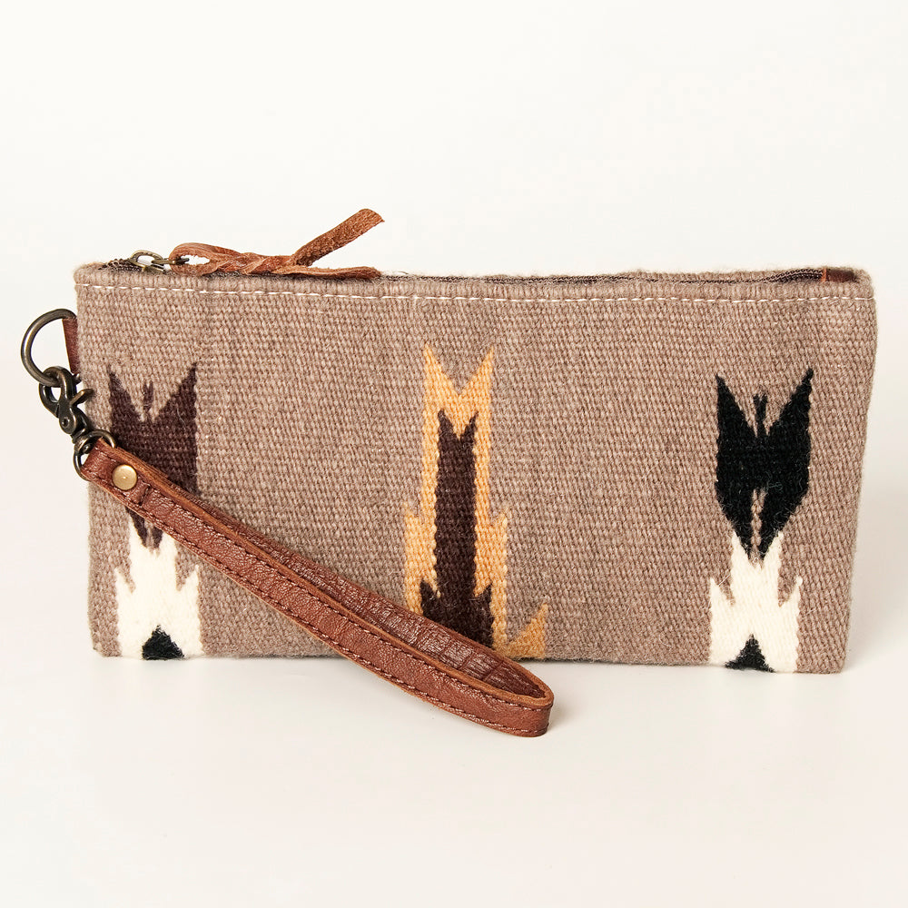 American Darling Wristlet Saddle Blanket Fabric Genuine Leather Western Women Bag | Handbag Purse | Women Wristlet | Wristlet Wristlet | Travel Wristlet | Leather Wristlet | Clutch Wristlet